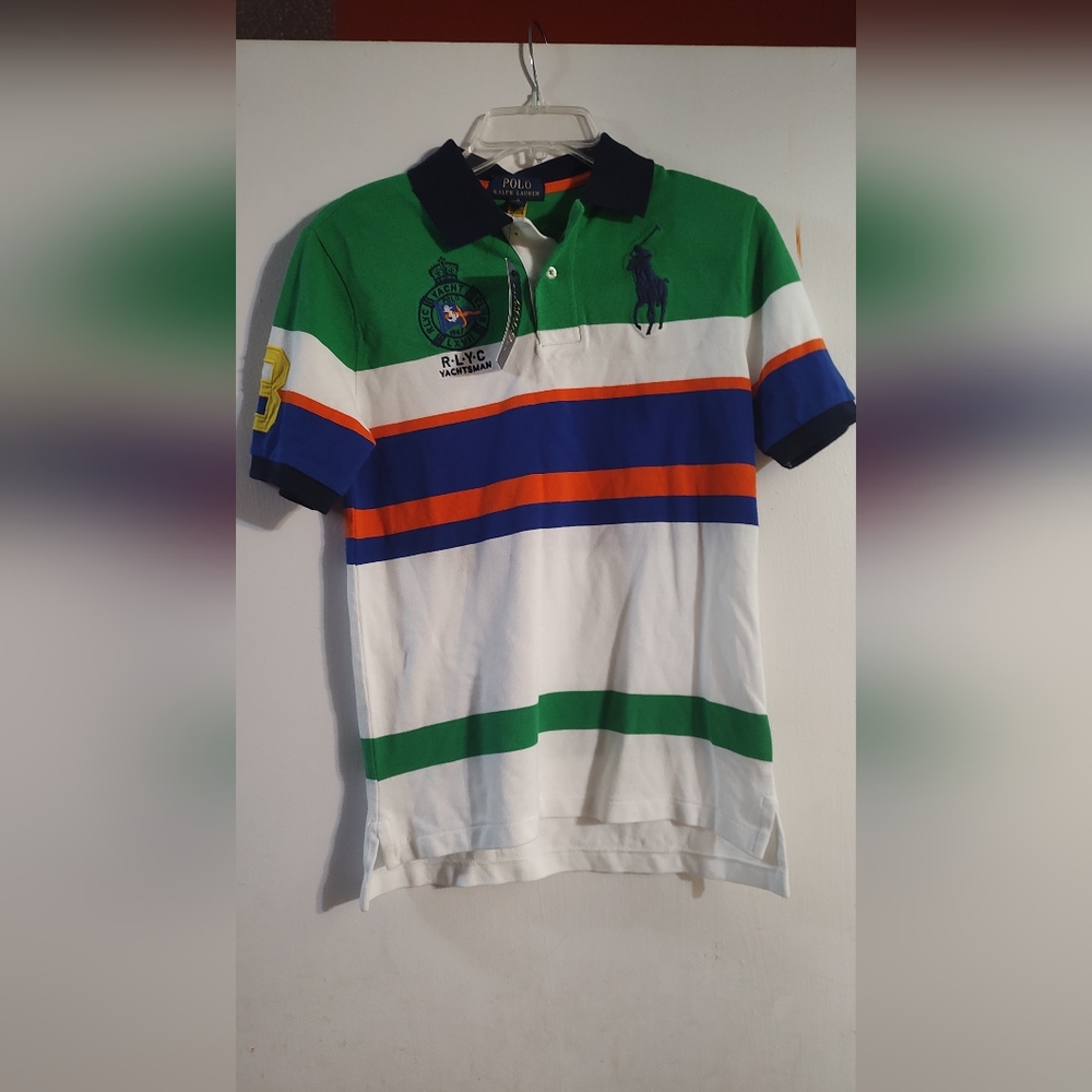 Ralph Lauren Polo Shirt Medium 10/12